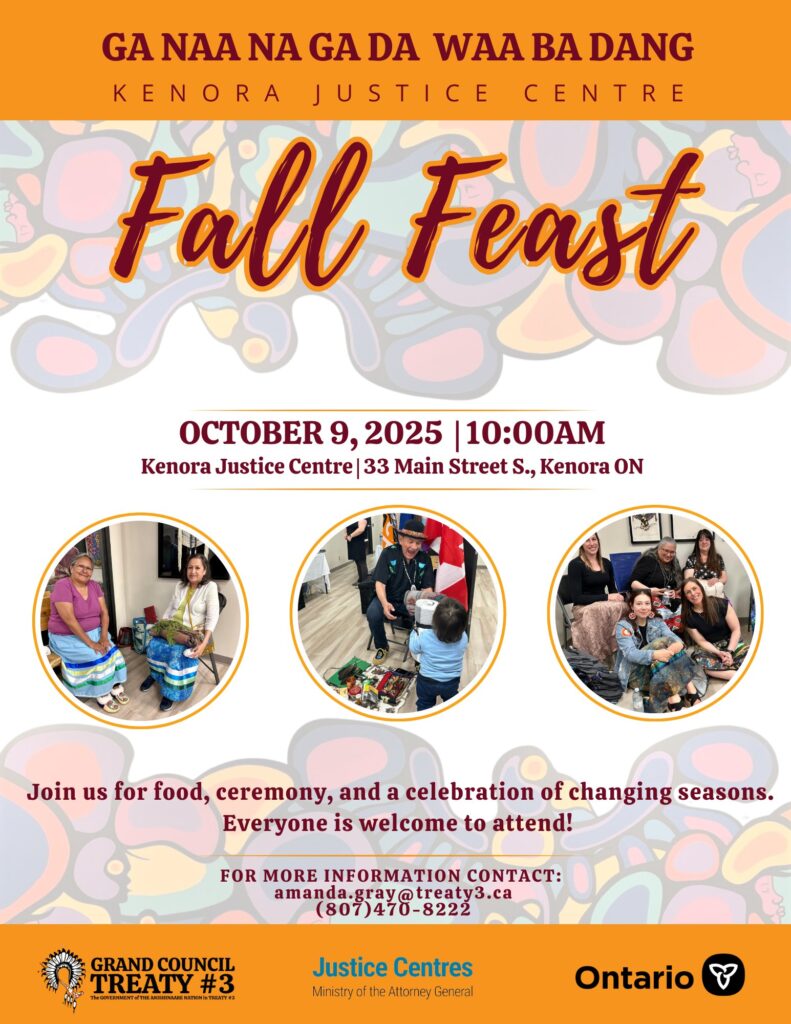 Kenora justice fall feast